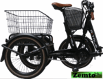 Elektro Dreirad Trike 3 Gang, Tiefeinstieg 20 Zoll schwarz, Fahrfertig, inkl. Kettenschloss und Rückspiegel - Image 7