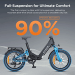 ENGWE E Bike mit APP, ebike 48V 13.5Ah Akku bis 135km, Drehmomentsensor & hydraulische Bremsen, 20  3.0 Reifen, 2 Stunden aufgeladen - Image 2