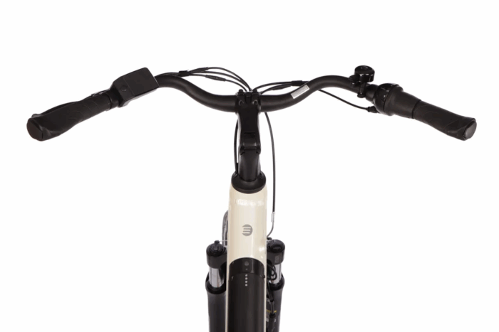 SAXONETTE Comfort plus5.0 , ebike , 418 Wh Intube-Akku große Reichweite für den Alltag, E-Bike, Elektrofahrrad (Ramenhöhe 45 , Cream White) - Image 5