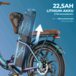 E-Bike für Erwachsene 26 36V 13Ah für Lange Reichweite bis 80KM, Elektrofahrrad 250W, 7 Gang E-Mountainbike LCD Anzeige City E-Bikes & E-Hollandräder - Image 9