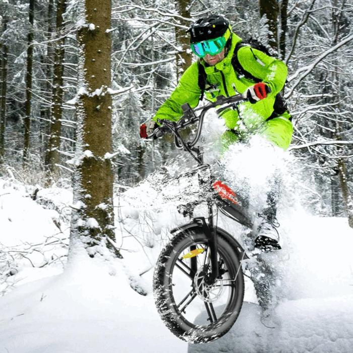 20.8Ah 20 Zoll ebike E-Bike City E-Bikes & E-Hollandräder Elektrofahrrad Tire für Schnee, Stadt, Strand 90KM Reichweite & 150KG Belastung E-Klapprad - Image 4