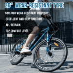 RCB E Bike RK15,Elektrofahrrad 26 Zoll mit 12Ah 36V Lithium-Akku,Elektrofahrrad für Erwachsene für Damen und Herren,7-Gäng,Reichweite bis zu 35-90Km - Image 6