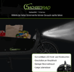 SachsenRAD E-Lastenrad T10 Caribou, Flexible Transportbox mit Versteckter,Abschließbarer Box mit LCD Display und StVZO-Zugelassung für Kindertransport - Image 6