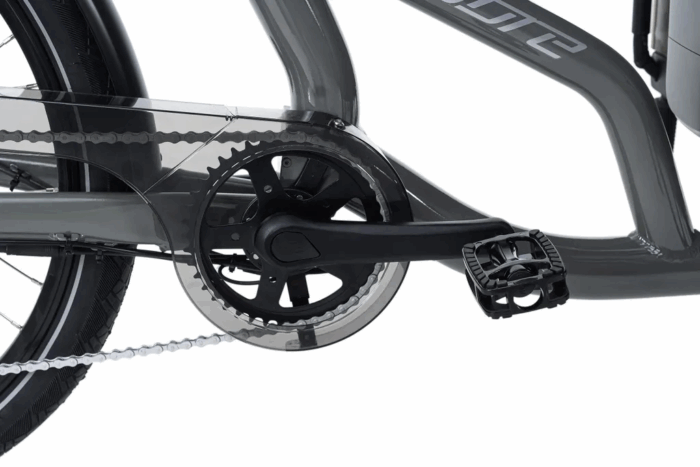Adore Cargo E-Bike Urban Deluxe grau adore-bikes 259E - Image 3