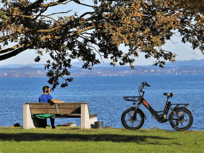 20.8Ah 20 Zoll ebike E-Bike City E-Bikes & E-Hollandräder Elektrofahrrad Tire für Schnee, Stadt, Strand 90KM Reichweite & 150KG Belastung E-Klapprad - Image 10