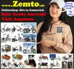 Elektro Dreirad Trike 3 Gang, Tiefeinstieg 20 Zoll schwarz, Fahrfertig, inkl. Kettenschloss und Rückspiegel - Image 12