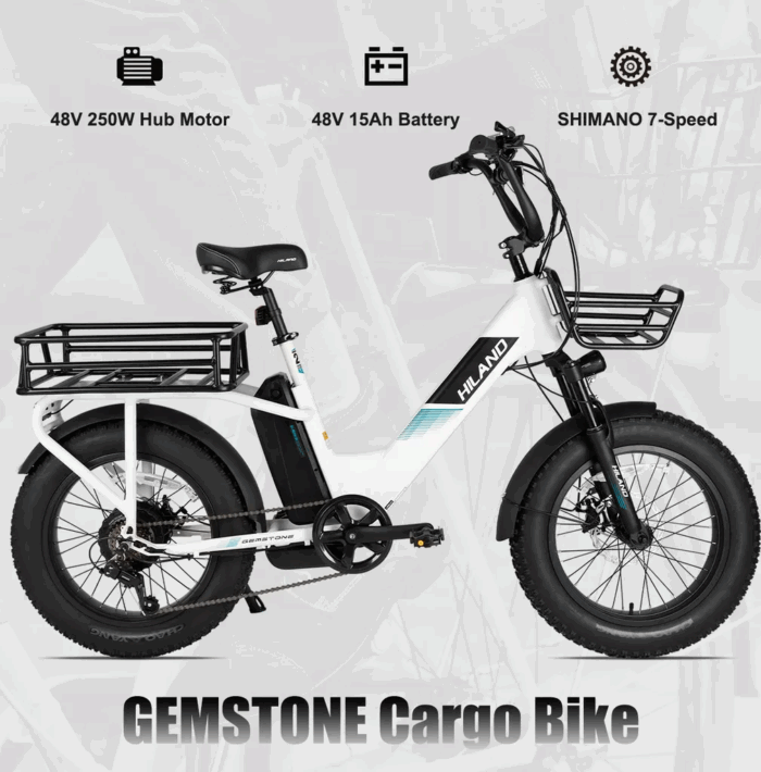 für Erwachsene, Leichter Aluminiumrahmen Elektrofahrrad, Shimano 7 Gänge mit Federgabel Ebike für Damen und Herren - Image 3