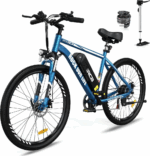 RCB E Bike RK15,Elektrofahrrad 26 Zoll mit 12Ah 36V Lithium-Akku,Elektrofahrrad für Erwachsene für Damen und Herren,7-Gäng,Reichweite bis zu 35-90Km - Image 2