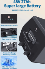 E-Bike Longtail Cargo-E-Bike Elektro-Lastenfahrrad fürfür eine große Familie 27Ah 25km/h Elektrofahrrad Herren Frauen - Image 8