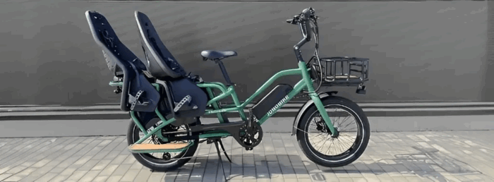 JOBOBIKE Transer Elektro-Lastenfahrrad fürfür eine große Familie 48V 15A LG - Image 7