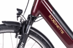 SAXONETTE Comfort plus5.0 , ebike , 418 Wh Intube-Akku große Reichweite für den Alltag, E-Bike, Elektrofahrrad (Ramenhöhe 45 , burgundy) - Image 6