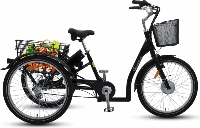 SachsenRad E-Lastenrad T3A Trio Edition 2025 mit Alarmanlage mit LCD Display und StVZO-Zugelassung - Image 2