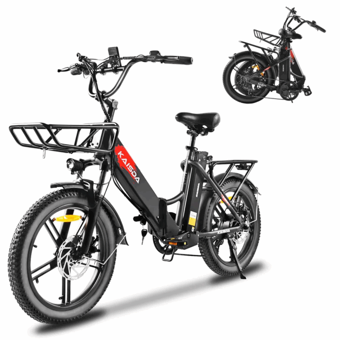 20.8Ah 20 Zoll ebike E-Bike City E-Bikes & E-Hollandräder Elektrofahrrad Tire für Schnee, Stadt, Strand 90KM Reichweite & 150KG Belastung E-Klapprad - Image 1