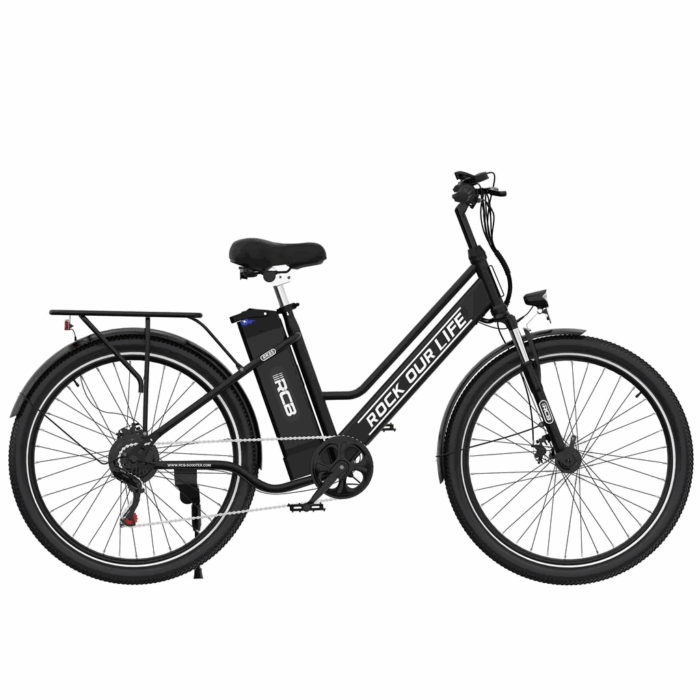 RCB E Bike RK15,Elektrofahrrad 26 Zoll mit 12Ah 36V Lithium-Akku,Elektrofahrrad für Erwachsene für Damen und Herren,7-Gäng,Reichweite bis zu 35-90Km - Image 2