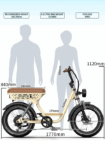 E-Bike Herren Damen Elektrofahrrad, Elektrofahrräder, 20 Zoll , 18AH Off-Road Bike mit 7-Gang-Schaltung 250W 25KMH Ebike 65 Nm E BIKE - Image 7