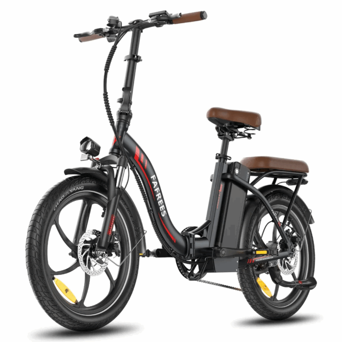 2025 20×3.0Zoll 22.5AH E-Bike Klappräder Elektrofahrrad Pedelec, elektrisches Faltrad 7-Gang City E-Bikes & E-Hollandräder 25 km/h Wasserdicht Schwarz - Image 1
