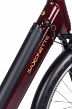 SAXONETTE Comfort plus5.0 , ebike , 418 Wh Intube-Akku große Reichweite für den Alltag, E-Bike, Elektrofahrrad (Ramenhöhe 45 , burgundy) - Image 7