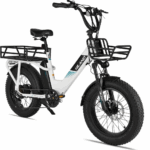 für Erwachsene, Leichter Aluminiumrahmen Elektrofahrrad, Shimano 7 Gänge mit Federgabel Ebike für Damen und Herren - Image 7