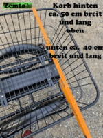 Elektro Dreirad Trike 3 Gang, Tiefeinstieg 20 Zoll schwarz, Fahrfertig, inkl. Kettenschloss und Rückspiegel - Image 6