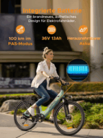 HillMiles E Bike, City E-Bike & E-Hollandrad mit 36V 13Ah Akku bis zu 80-100km, SHIMANO 7-Gang, 250W Motor&25km/h, MileCity1 - Image 8