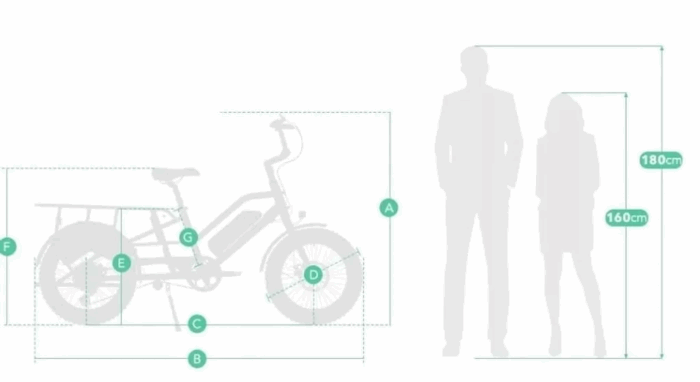 JOBOBIKE Transer Elektro-Lastenfahrrad fürfür eine große Familie 48V 15A LG - Image 15