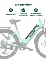 HillMiles E Bike, City E-Bike & E-Hollandrad mit 36V 13Ah Akku bis zu 80-100km, SHIMANO 7-Gang, 250W Motor&25km/h, MileCity1 - Image 6