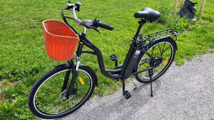 26 Zoll SmartAI E-Bike Cityräder Elektrofahrrad Akku75 km Reichweite250W Tiefeinstieg Räder Shimano 6-Gang City E-Bikes&E-Hollandräder Mit Fahrradkorb - Image 8