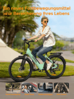HillMiles E Bike, City E-Bike & E-Hollandrad mit 36V 13Ah Akku bis zu 80-100km, SHIMANO 7-Gang, 250W Motor&25km/h, MileCity1 - Image 9