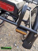 Elektro Dreirad Trike 3 Gang, Tiefeinstieg 20 Zoll schwarz, Fahrfertig, inkl. Kettenschloss und Rückspiegel - Image 4