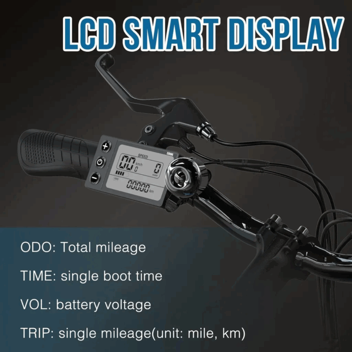 RCB E Bike RK15,Elektrofahrrad 26 Zoll mit 12Ah 36V Lithium-Akku,Elektrofahrrad für Erwachsene für Damen und Herren,7-Gäng,Reichweite bis zu 35-90Km - Image 5
